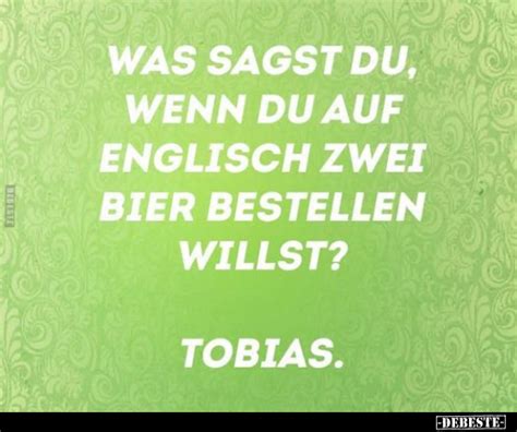 du sagst es englisch